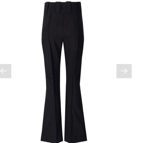 New GANNI Flare Trousers - Picture 1 of 7